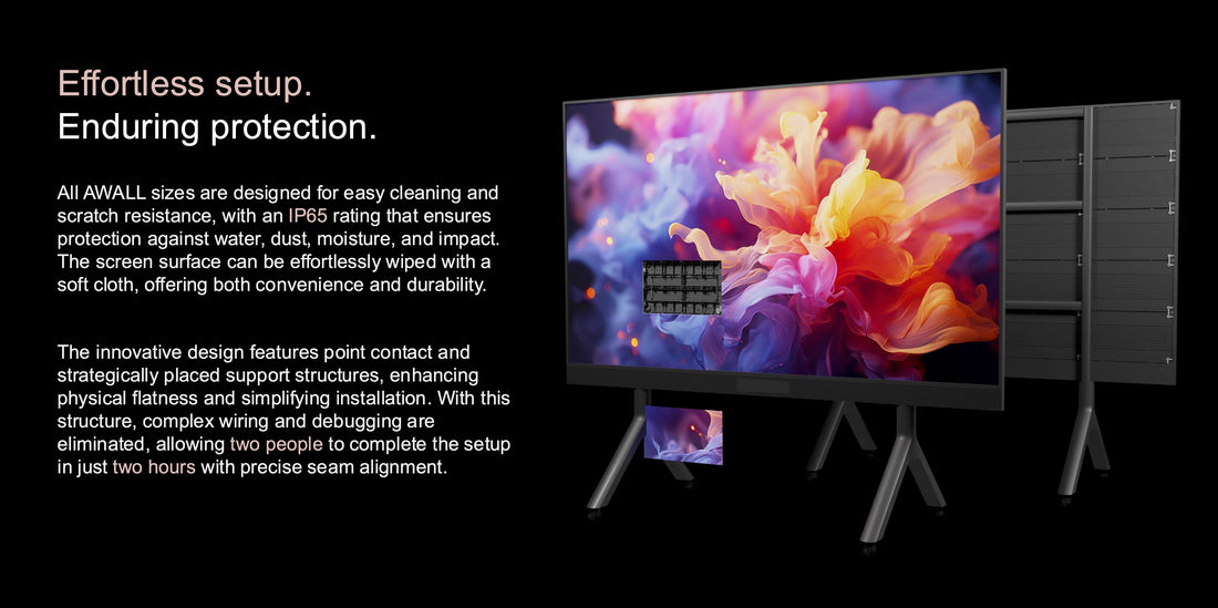 CoB MicroLED Wall