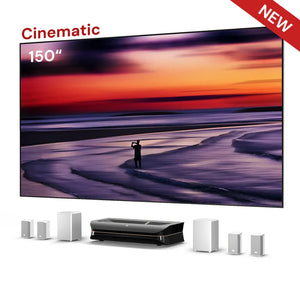 LTV-3500 Pro & 100"-150" Cinematic ALR Screen & ThunderBeat Bundle