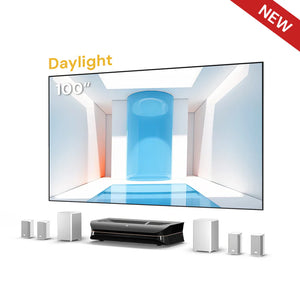 LTV-3500 Pro & 100"-120" Daylight ALR Screen & ThunderBeat Bundle